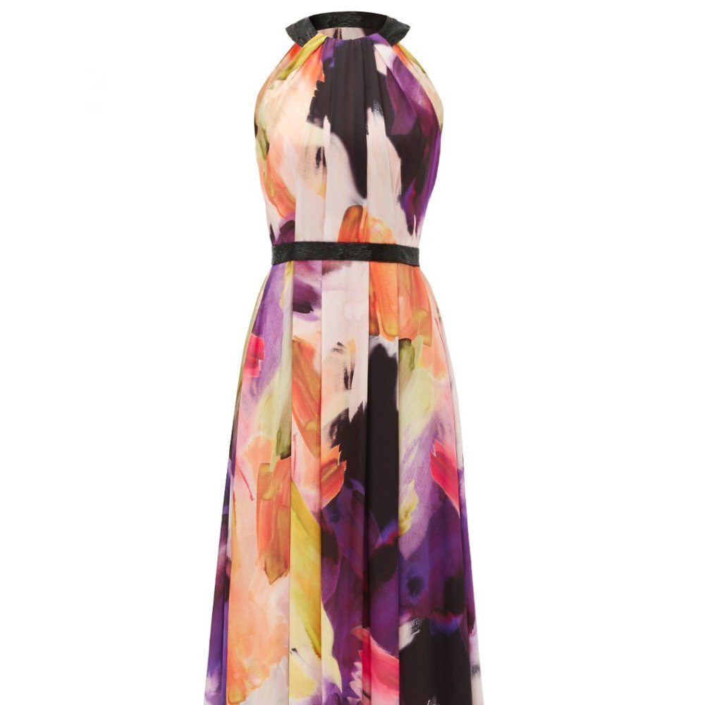 Dahlia Watercolor Gown
